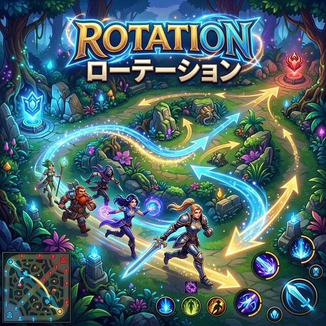 ローテーション マップ移動