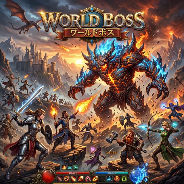 ワールドボス MMORPG